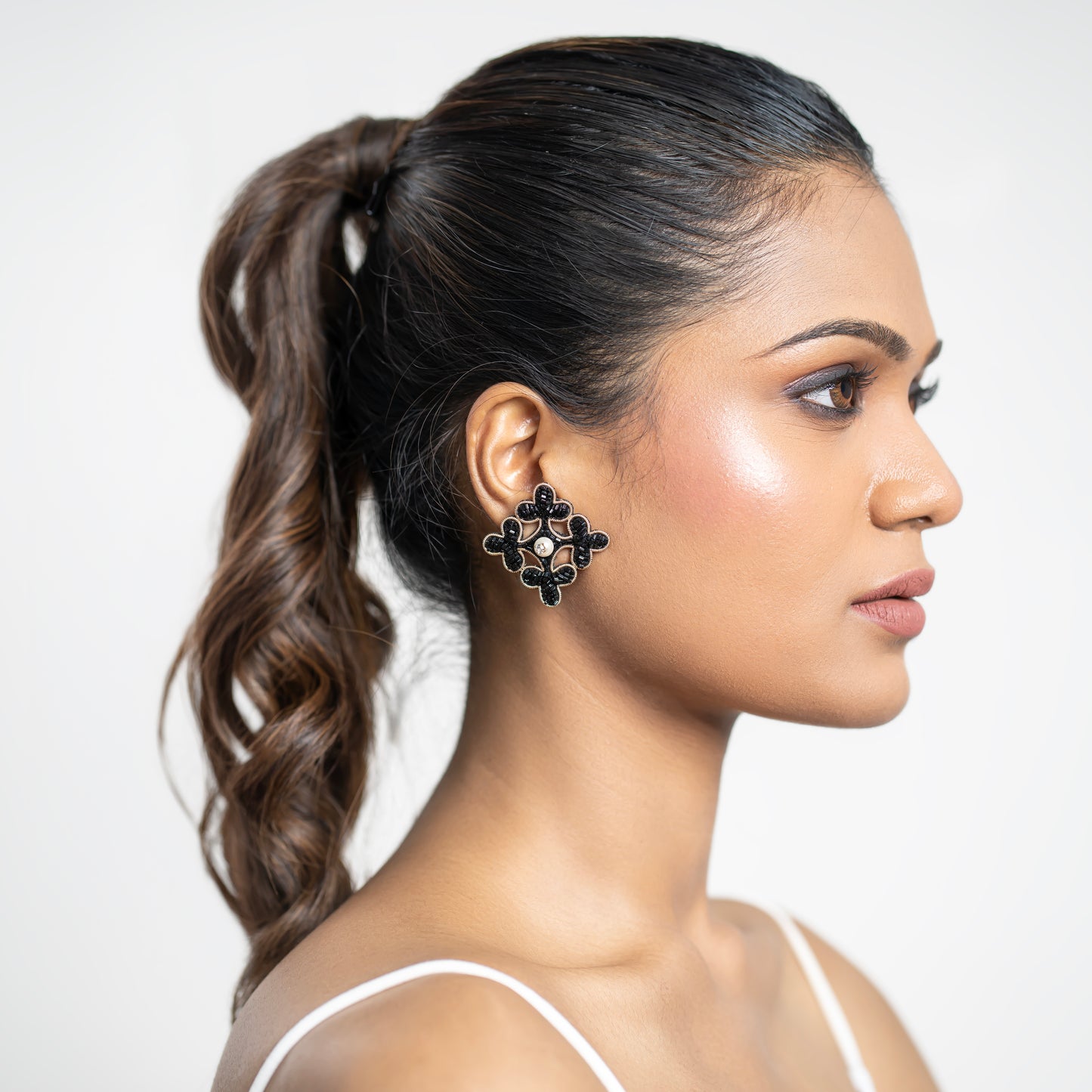 Mini club Stud Earrings