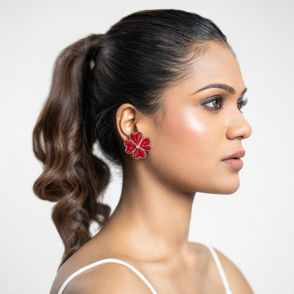 Mini Heart Stud Earrings