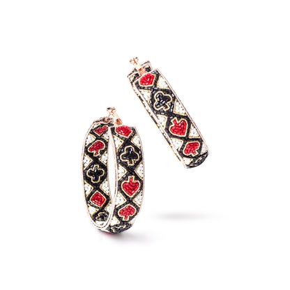 Suits Of Cards Mini Hoops