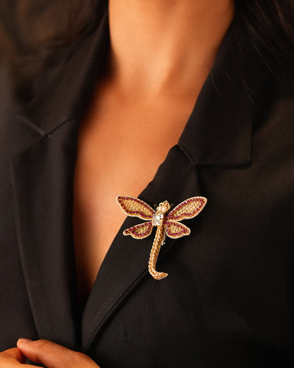 Dragonfly Brooch