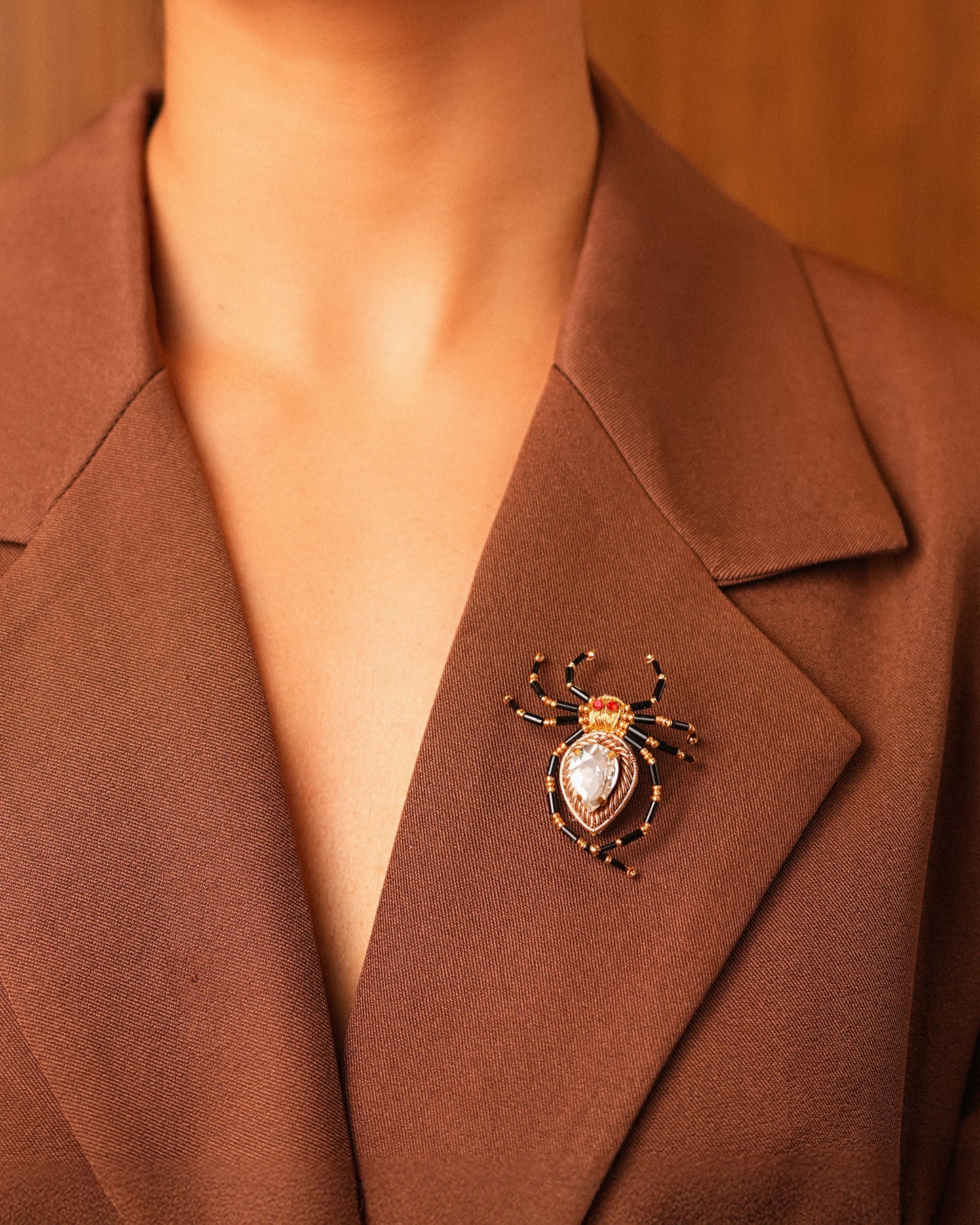 Spider Brooch