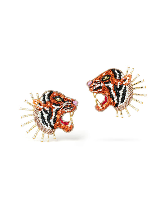 Tiger Earrings