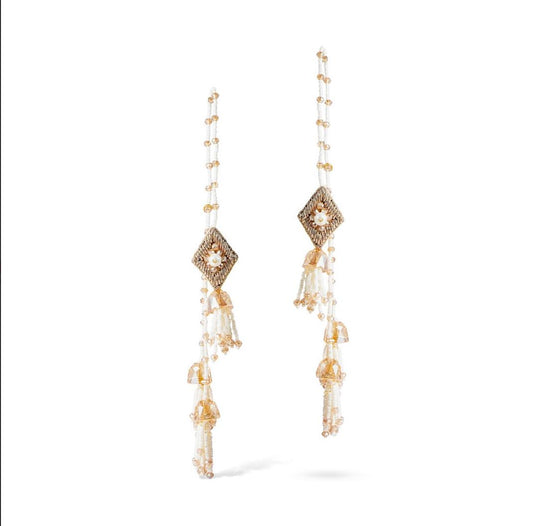 CRYSTAL FRONT–BACK DROP EARRINGS