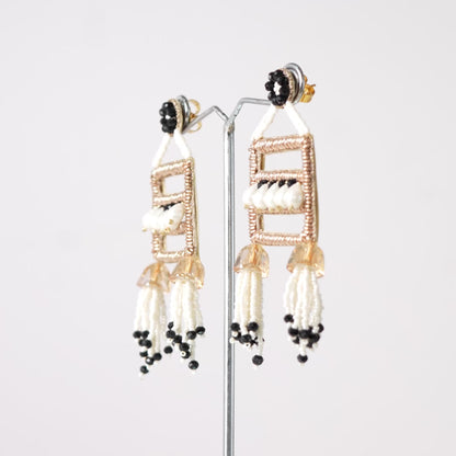 FRAME DROP EARRINGS