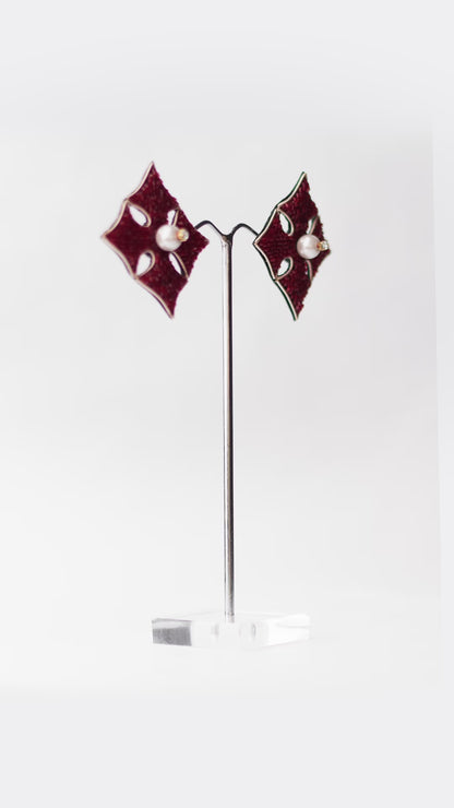 Mini Diamond Stud Earrings