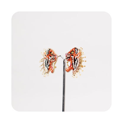 Tiger Earrings